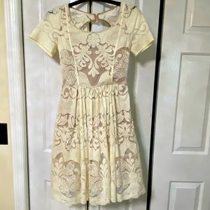 Anthropology Lace Tracy Reese Mini Dress. Size 2.
